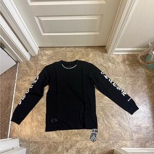 CH black with white accents long sleeve